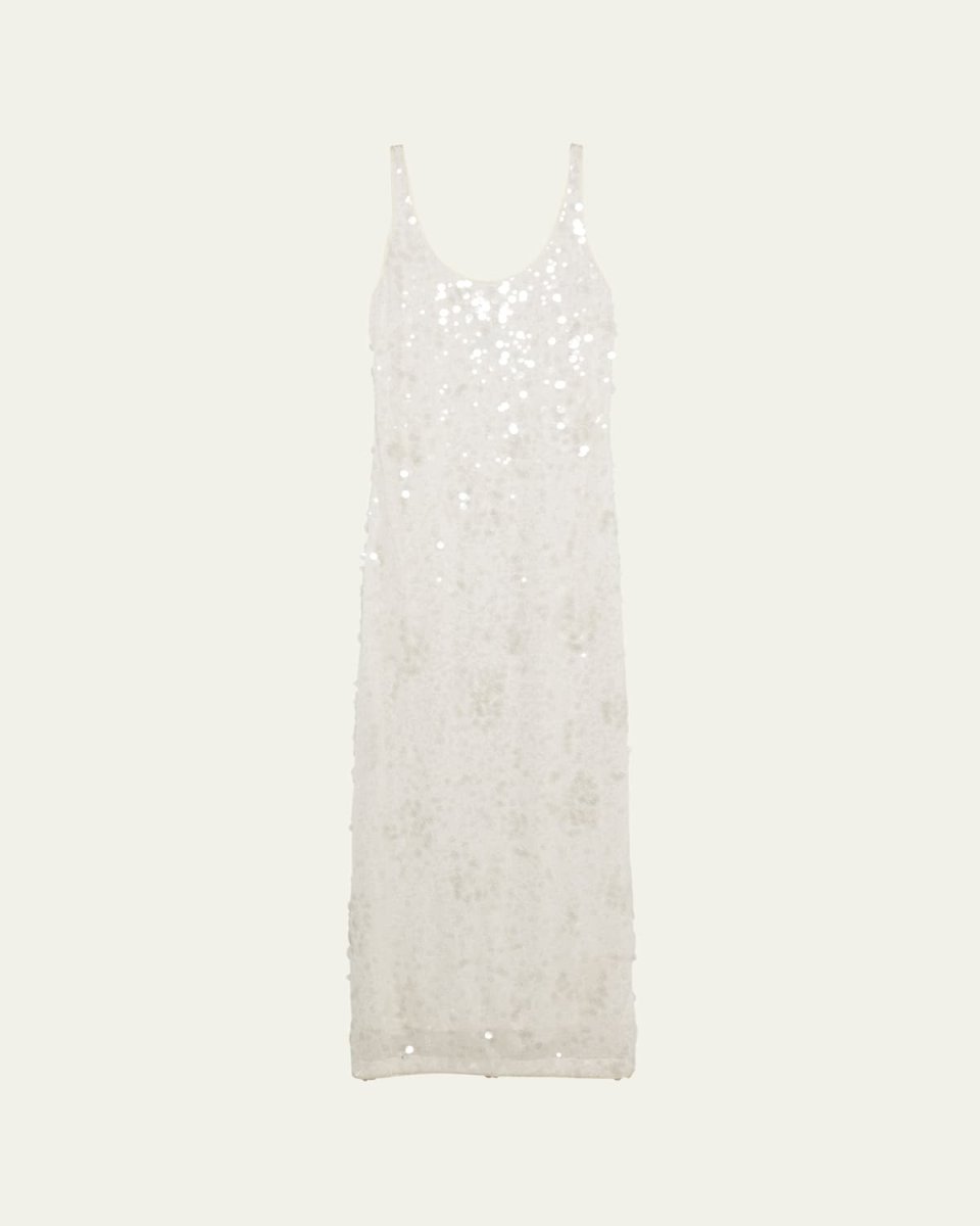 Bex Sequined Maxi Tank Dress